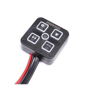 Purelux Mini Dashboard Controller – 4 rása stjórnborð